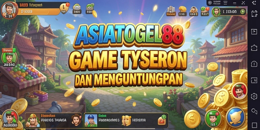Screenshot ASIATOGEL88 dengan tampilan gameplay Tycoon yang menarik.