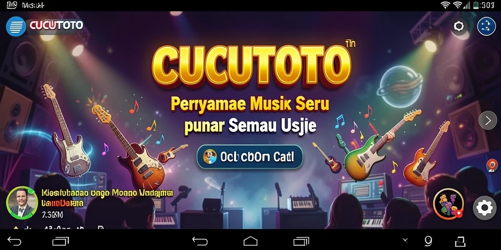 Tampilan gameplay CUCUTOTO yang menarik dan interaktif.