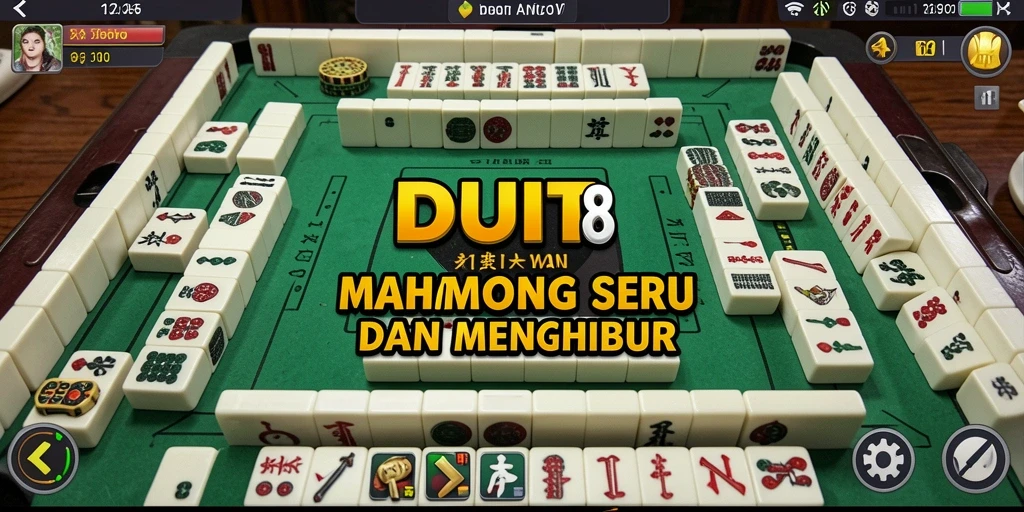 Tangkapan layar gameplay Mahjong yang menarik di DUIT8.