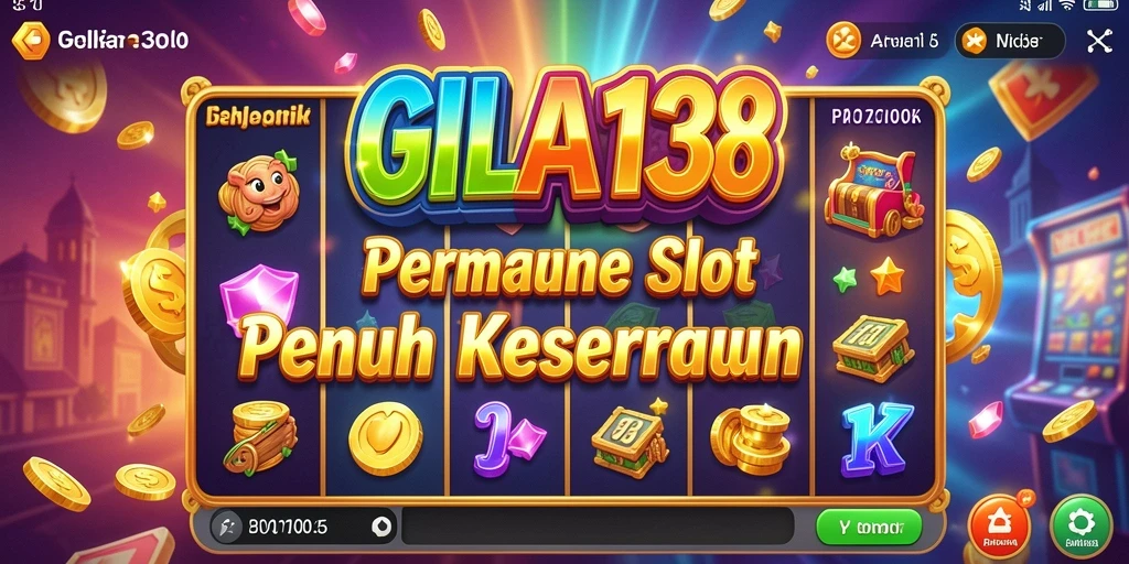 Tampilan gameplay GILA138 dengan grafis Slot yang menarik.