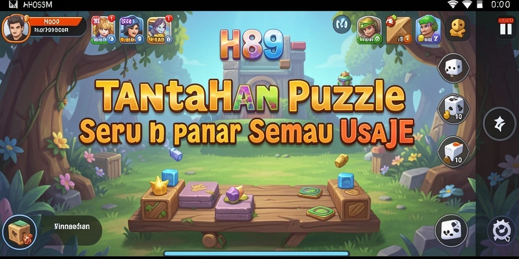 Screenshot gameplay yang menunjukkan tantangan seru dalam H89.