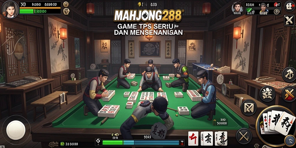 Tampilan menarik dari gameplay MAHJONG288 yang seru.
