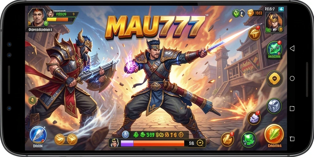 Tampilan gameplay <strong>MAU777</strong> yang seru dan mendebarkan saat bertarung.