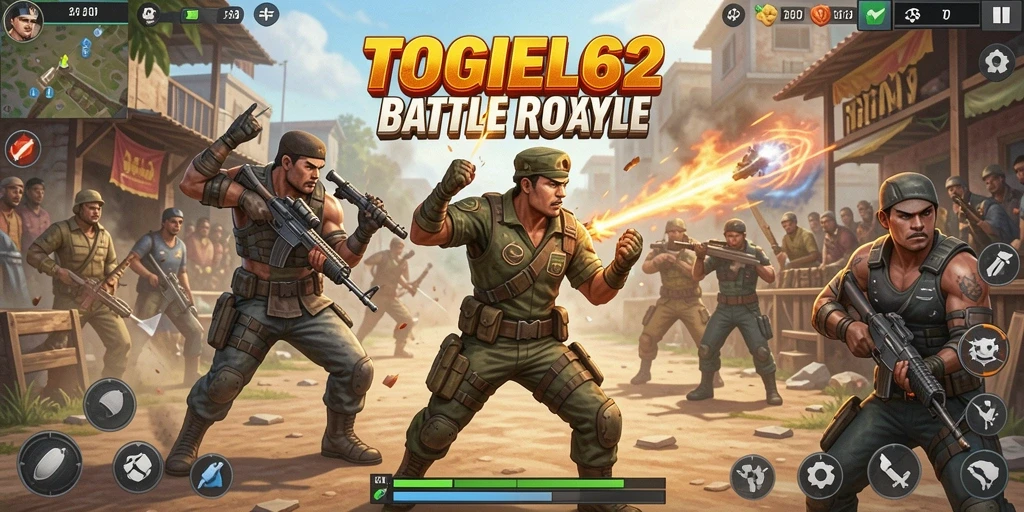 Gameplay Battle Royale TOGEL62 yang mendebarkan dan penuh aksi.