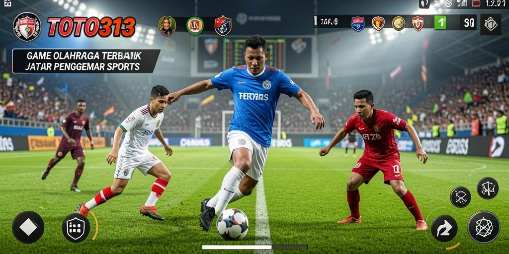 Tampilan gameplay <strong>TOTO313</strong> yang mendebarkan dalam pertandingan olahraga.
