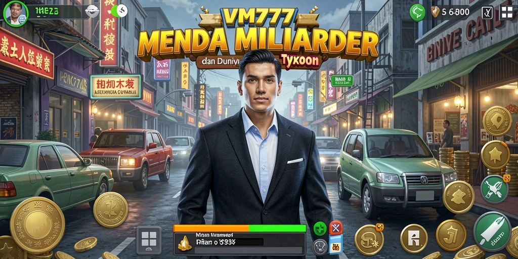 Screenshot gameplay yang menampilkan strategi Tycoon yang menarik.