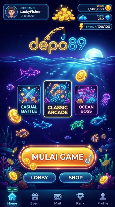 Koleksi aplikasi beragam yang tersedia di depo89.
